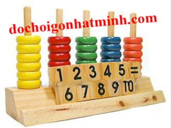 Đồ chơi dạy học bàn tính học đếm